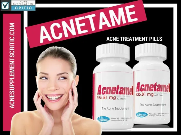 Acnetame Review | Ingredients & Side Effects