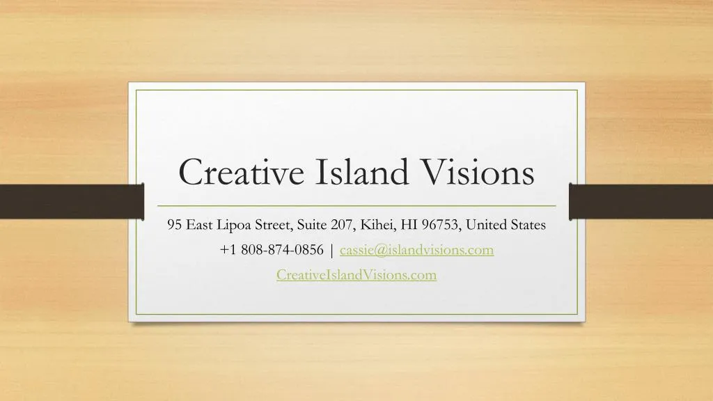 creative island visions