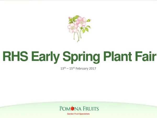 RHS Early Spring Plant Fair