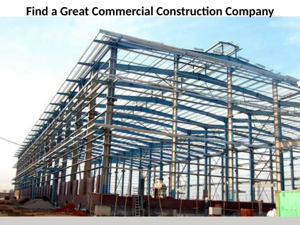 Commercial Construction Company | Stephen Rayment UK