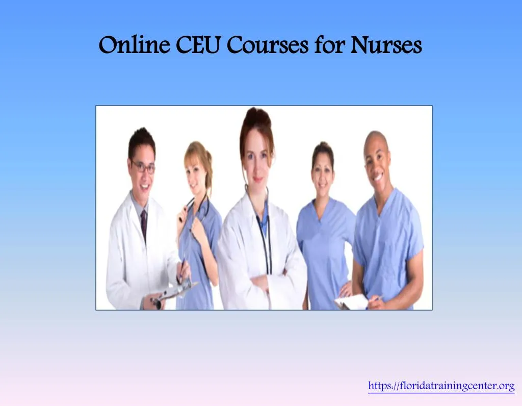 online ceu courses for nurses