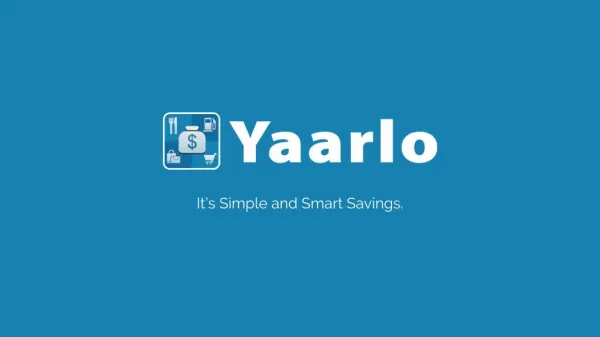 Yaarlo - Your Online Shopping Piggy Bank!