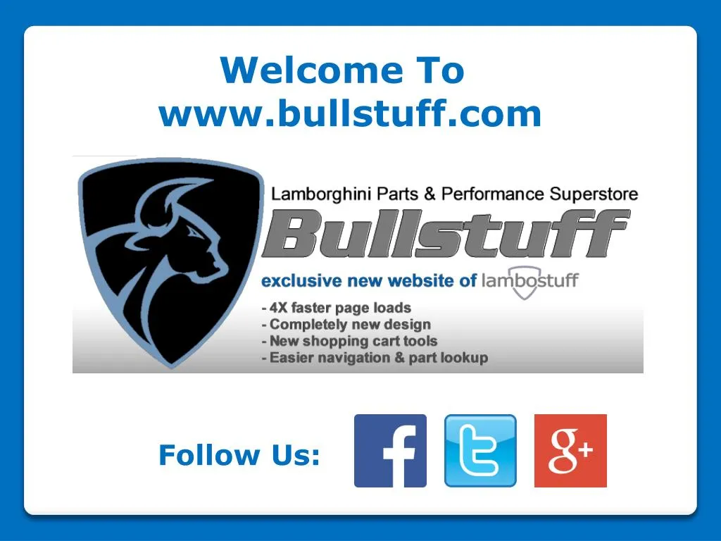 welcome to www bullstuff com