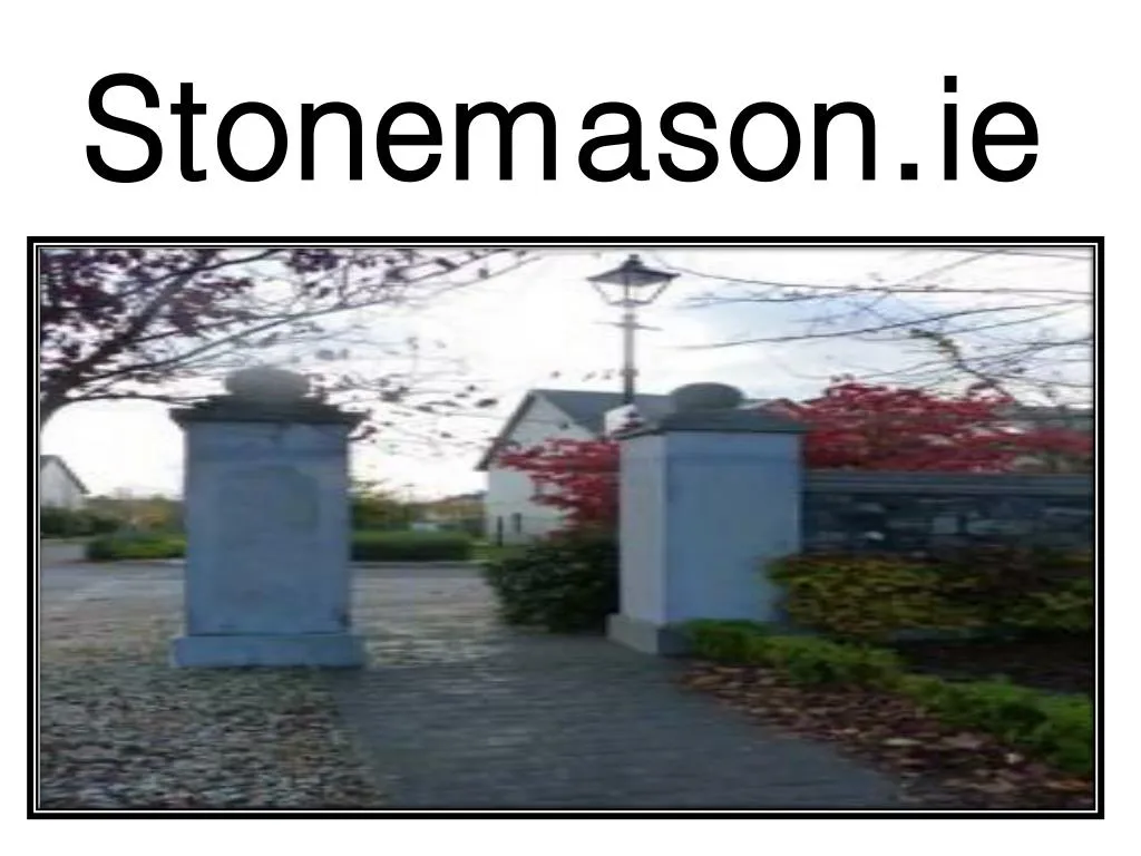 stonemason ie