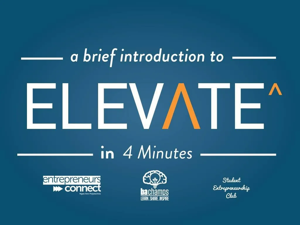 elevate powerpoint deck introduction