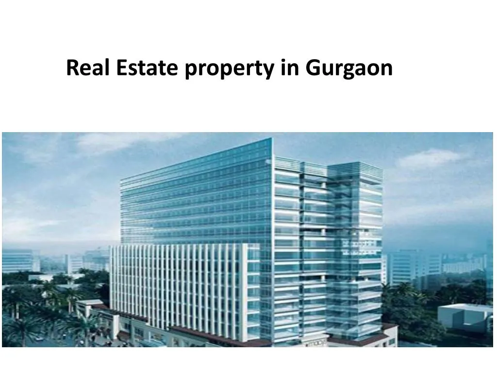 real estate property in gurgaon