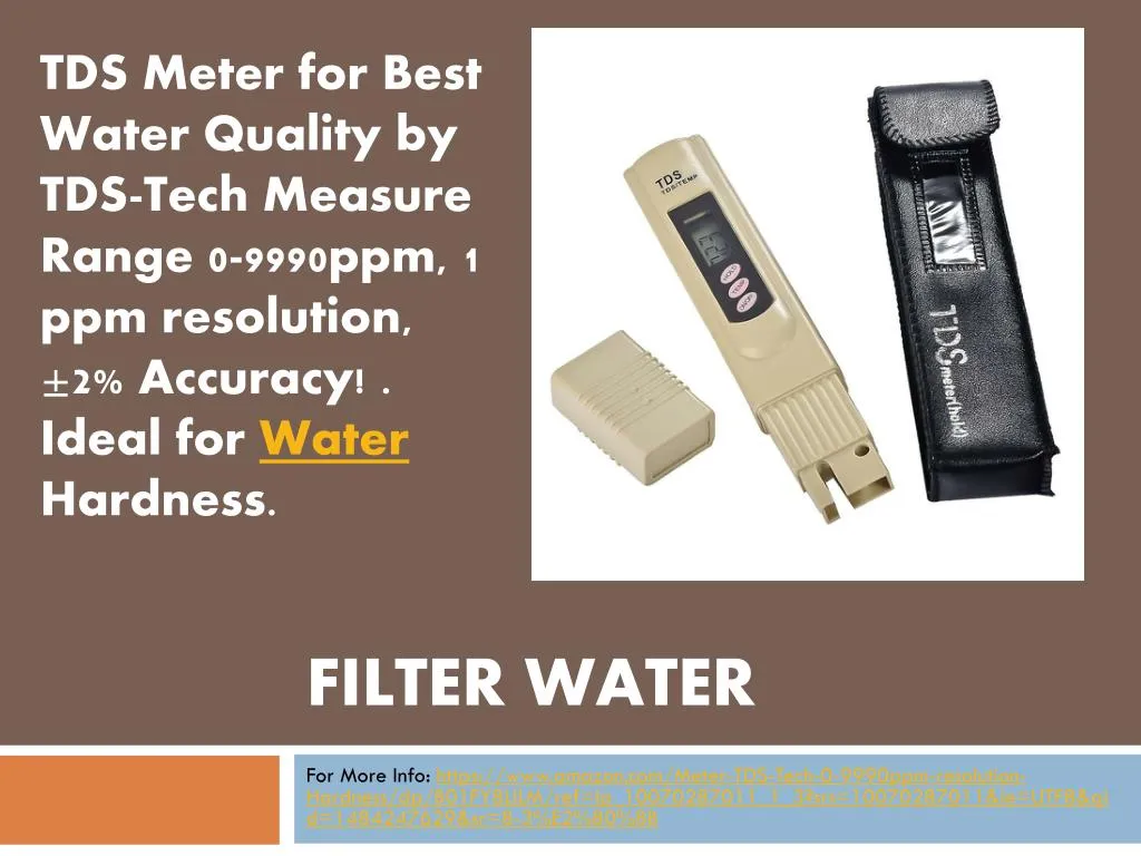 filter water