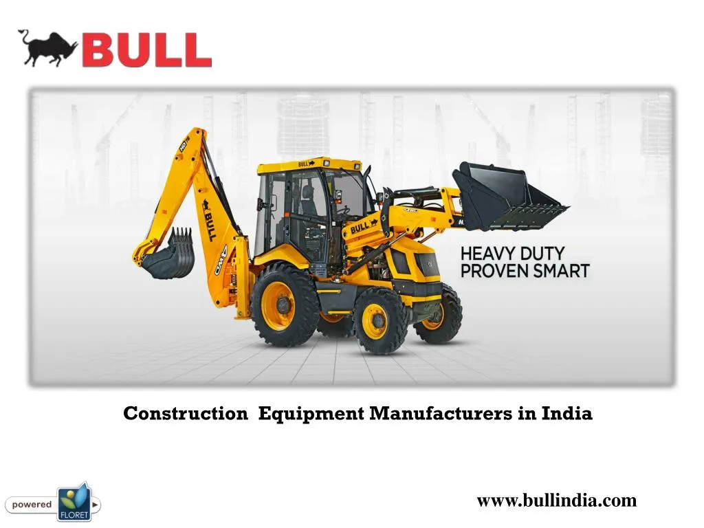 construction equipment manufacturers in india