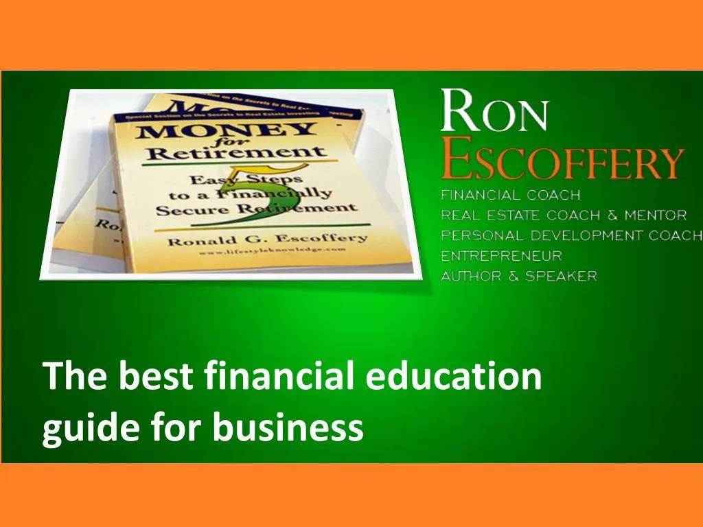 the best financial education guide for business