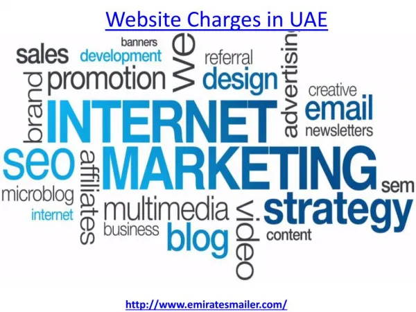 Get the best website charges in UAE