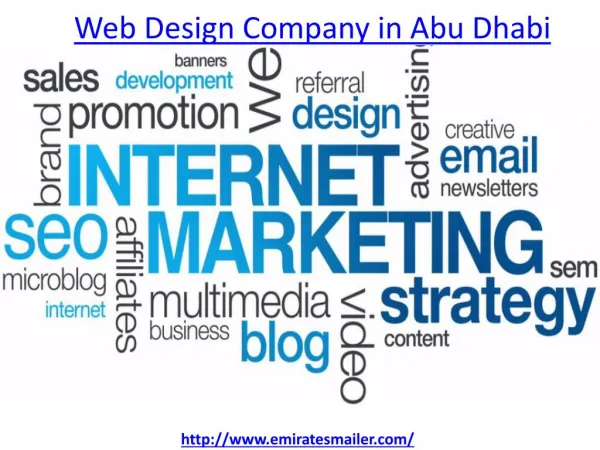 How to get the best web design company in abu dhabi