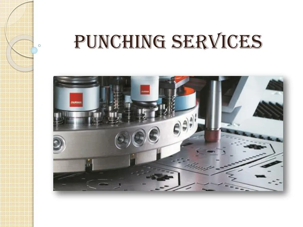 punching services
