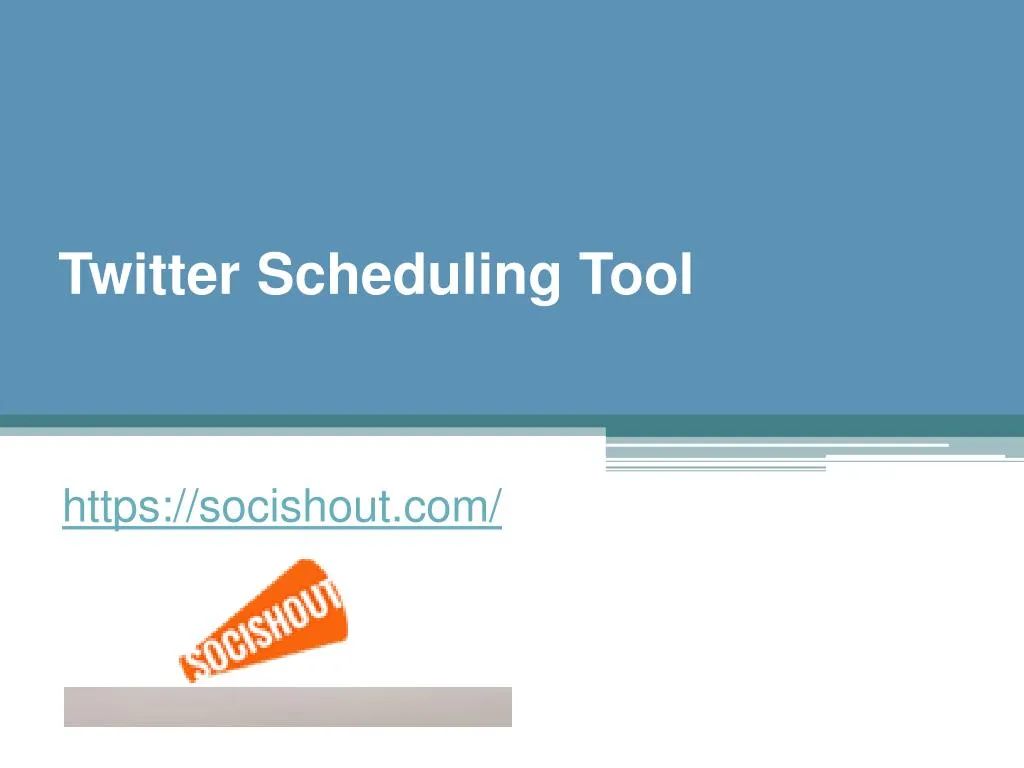 twitter scheduling tool
