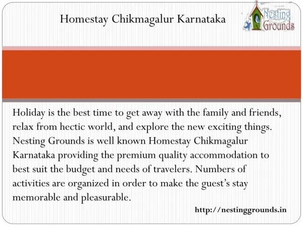 Homestay Chikmagalur Karnataka