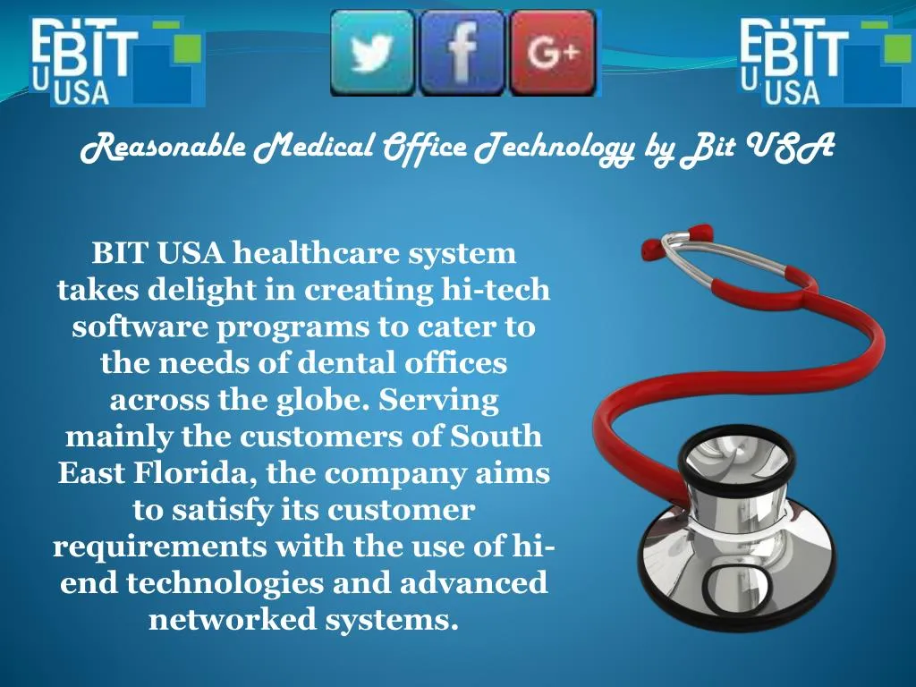 reasonable medical office technology by bit usa