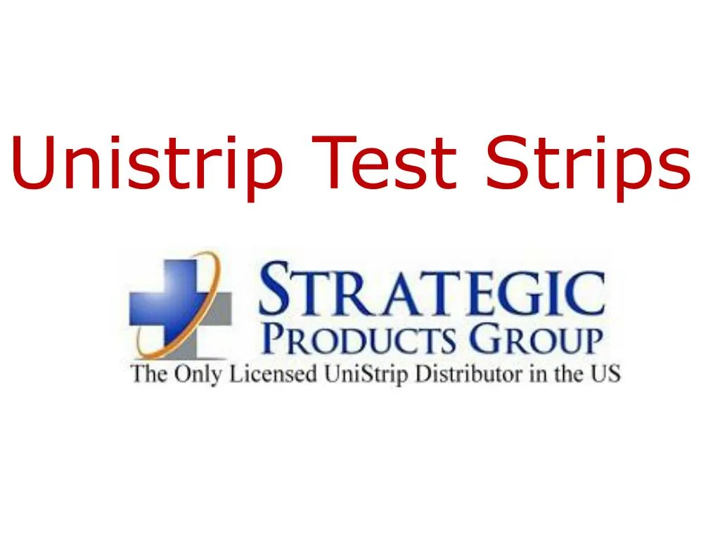 unistrip test strips