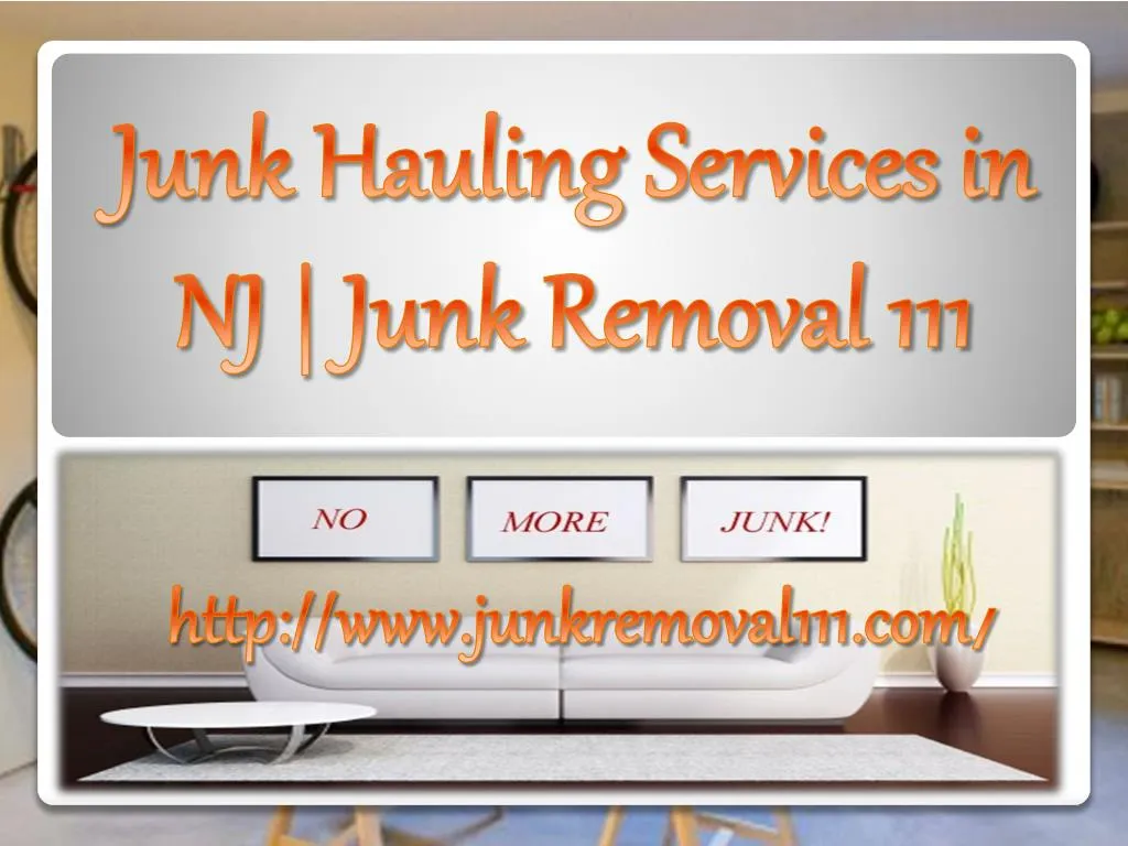 junk hauling services in nj junk removal 111
