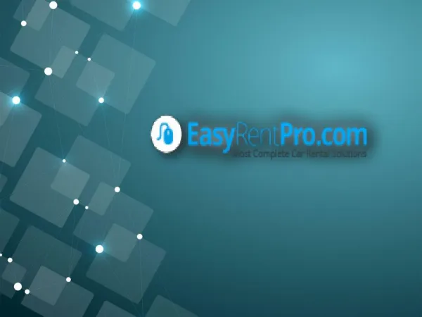 Rent or Hire Car System Software from Easyrentpro.com