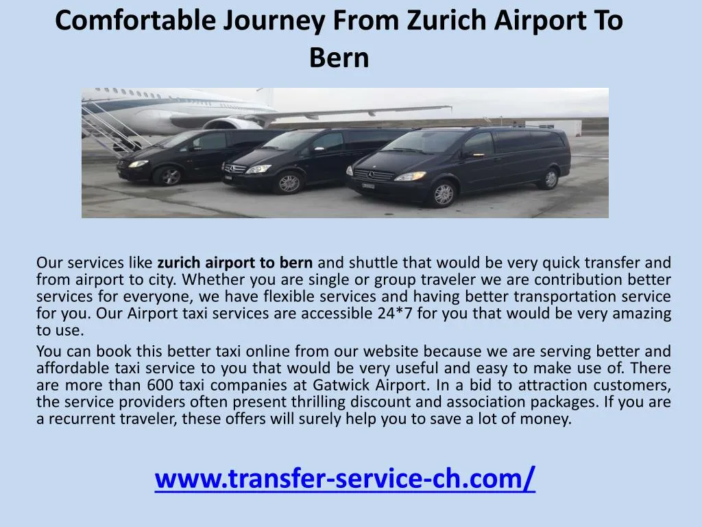 comfortable journey from zurich airport to bern