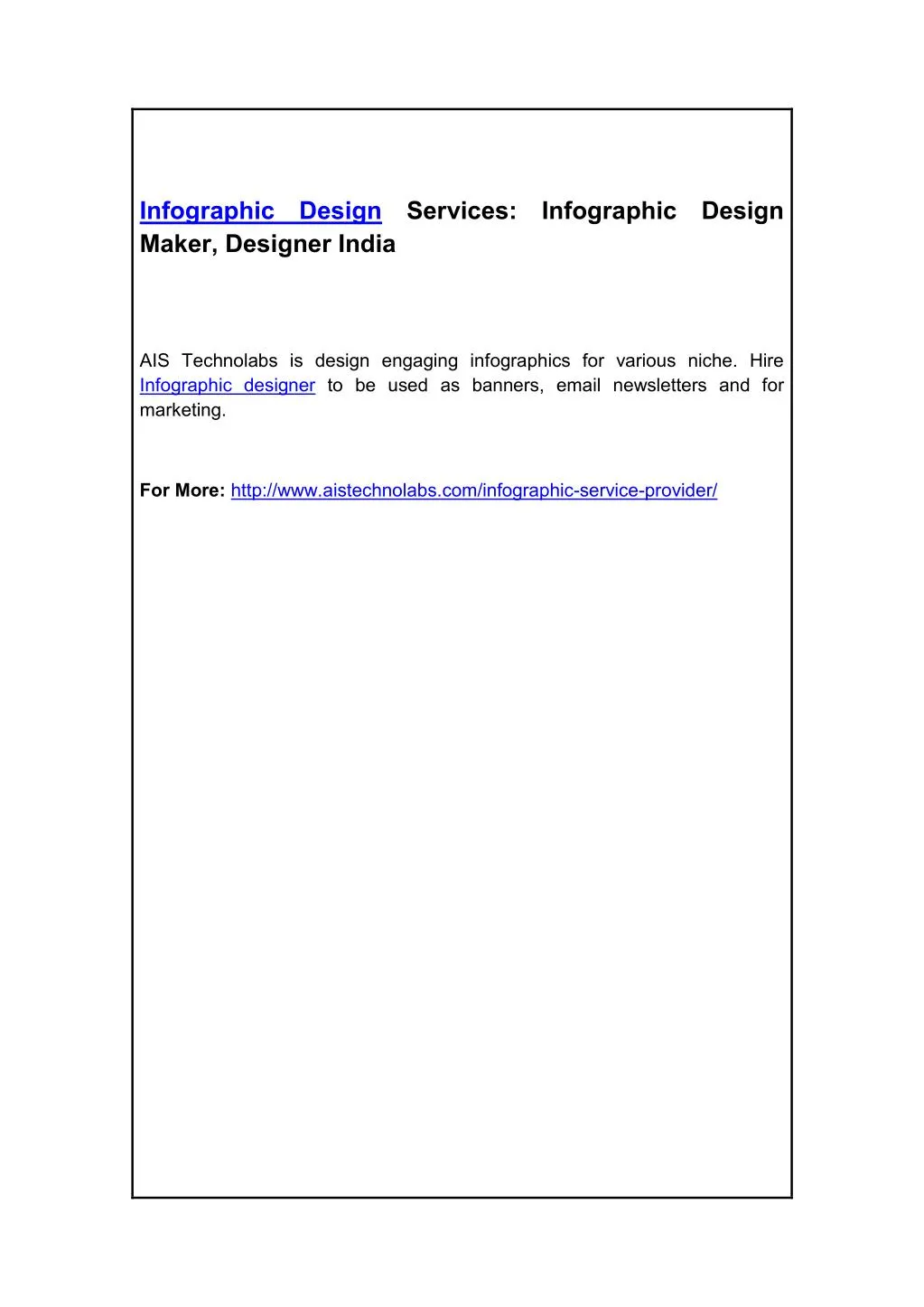 infographic design services infographic design