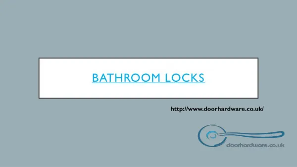 Buy Bathrooms Locks at best price-Doorhardware