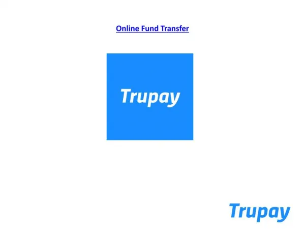 Send Notification for Trupay UPI App