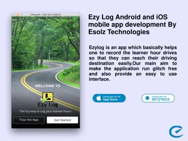 Ezy Log Android and iOS mobile app development By Esolz Technologies