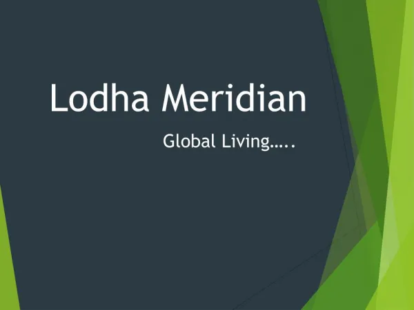 Lodha meridian Hyderabad – lodhameridian.co