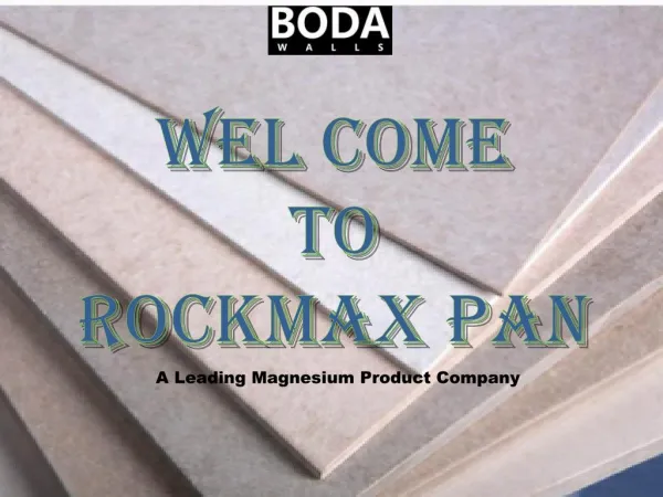 RockMaxPan Greenspan Magnesium Oxide Board