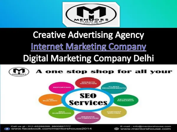 Digital Marketing Company Delhi - MentorsHouse