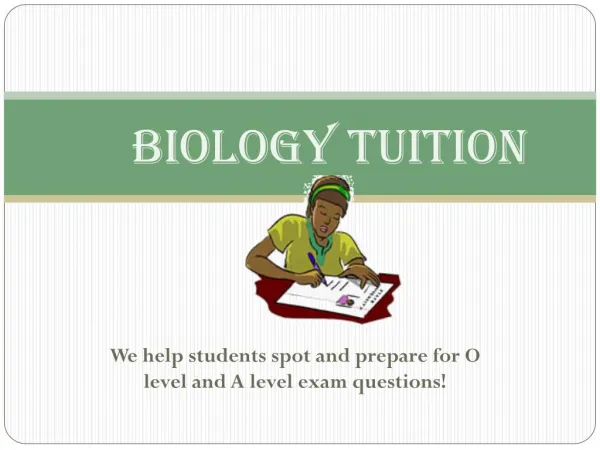 O level biology tuition