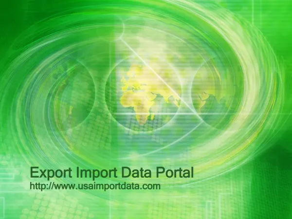 Global Export Import Data Portal ,us export import data by All Info