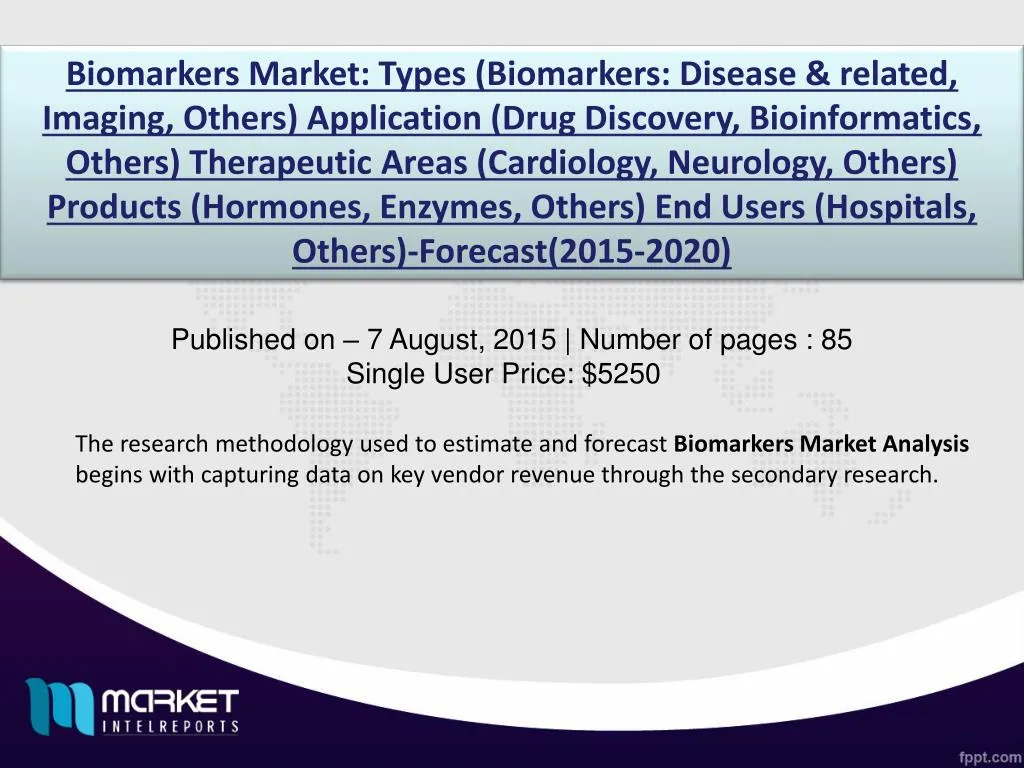 biomarkers market types biomarkers disease