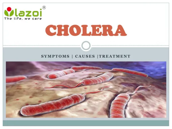 Cholera : Symptoms, causes and treatment