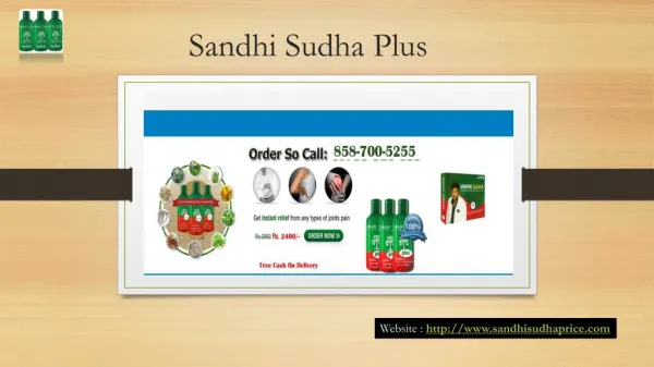 Sandhi Sudha Plus - One Solution to get relief from difficult joints pain