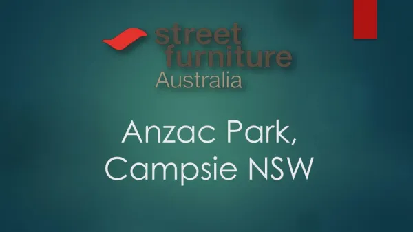 Anzac Park, Campsie NSW