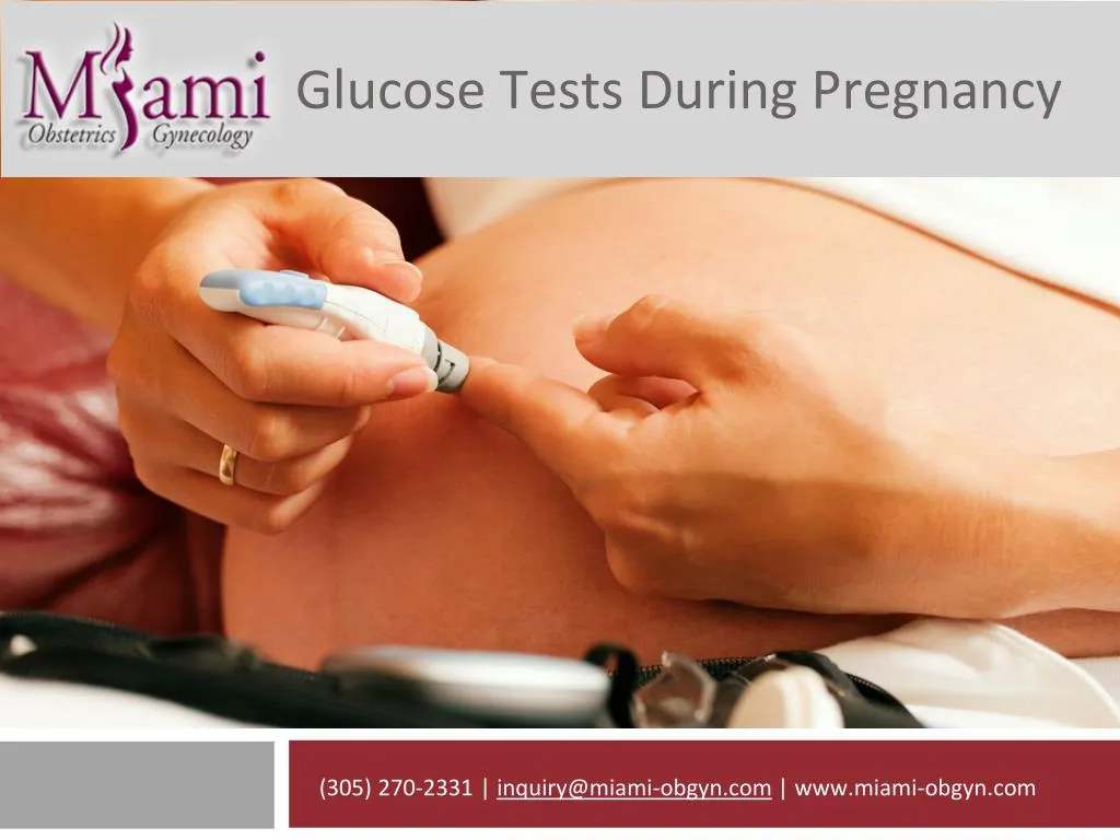 glucose tests during pregnancy