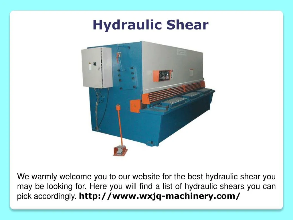 hydraulic shear