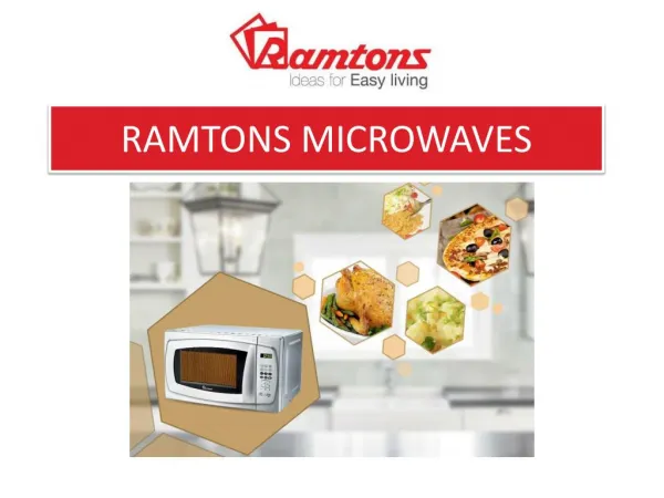 Ramtons - How to use Microwaves?