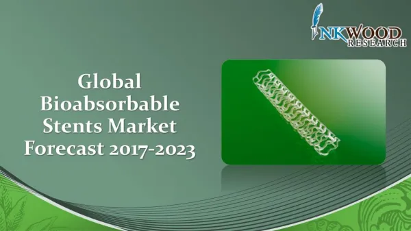 Global Bioabsorbable Stent Market Analysis 2017-2023