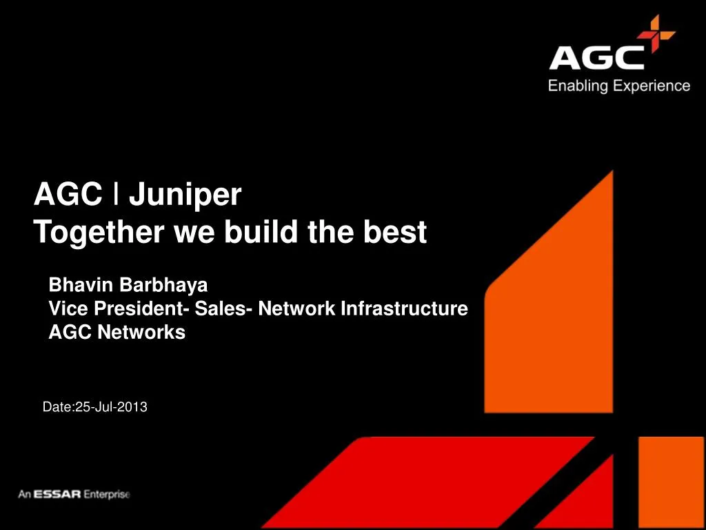 agc i juniper together we build the best