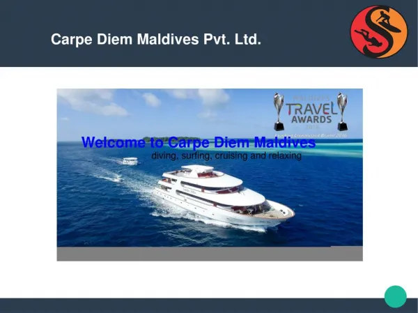 Welcome to Carpe Diem Maldives