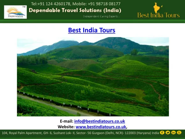 Best Tour Planners In India