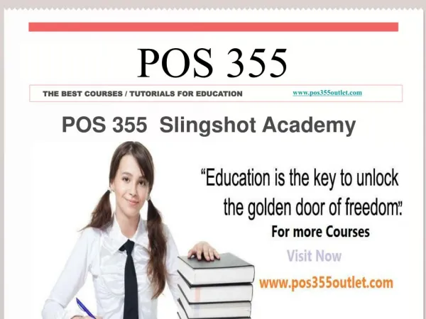 POS 355 Slingshot Academy / pos355outlet.com