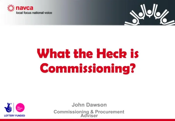 What the Heck is Commissioning