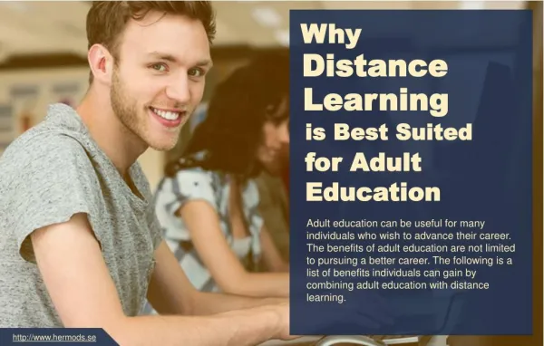 List of benefits of combining adult education with distance learning.
