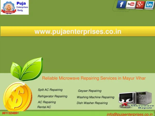 Reliable Microwave Repairing Services in Mayur Vihar Phase 3