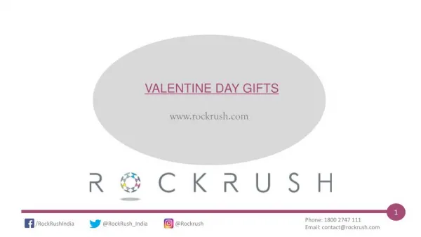 RockRush - Valentine Day Gift