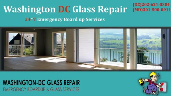 District of Columbia Commercial Glass Repair | Call @ (202) 621-0304(DC)