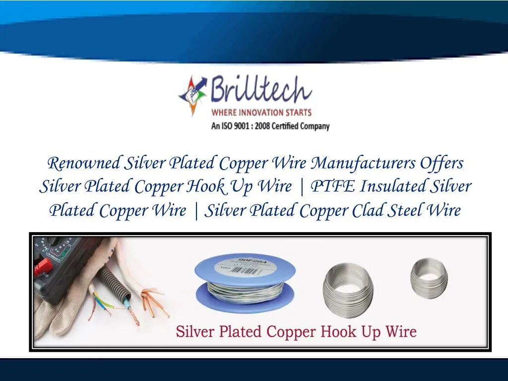 renowned silver plated copper wire manufacturers